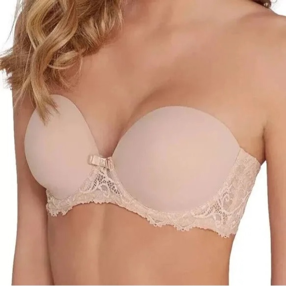 Simone Perele | 34DDD 12x300 Delice Strapless Bra Nude